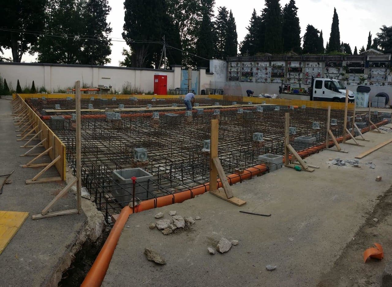 Realizzazione di 456 loculi a fornetto per il cimitero di Afragola