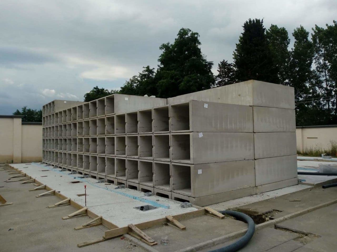 Realizzazione di 456 loculi a fornetto per il cimitero di Afragola